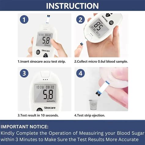 Sinocare Safe Accu Glucometer Tista Online Shop