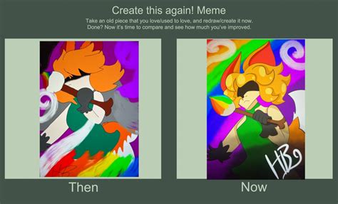 A Redraw From The Past Meme By Pawtopia On Deviantart