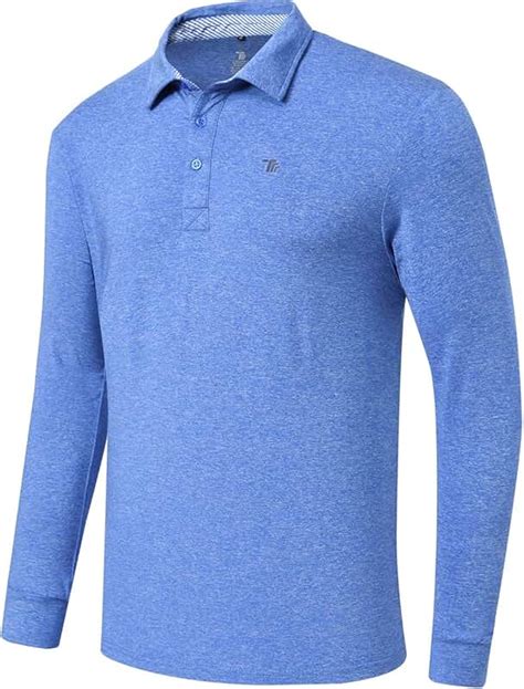 Amazon Long Sleeve Golf Shirt Men