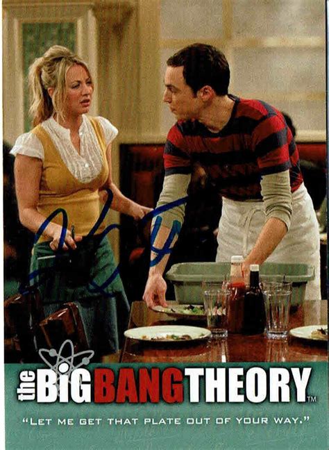 Kaley Cuoco Penny The Big Bang Theory Autograph Trading Card 4646025146