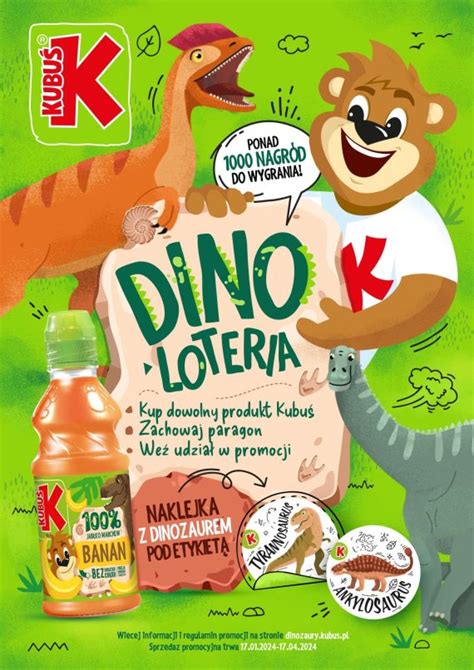 ODKRYJ ŚWIAT DINOZAURÓW Z KUBUSIEM I WEŹ UDZIAŁ W LOTERII Kubuś bo