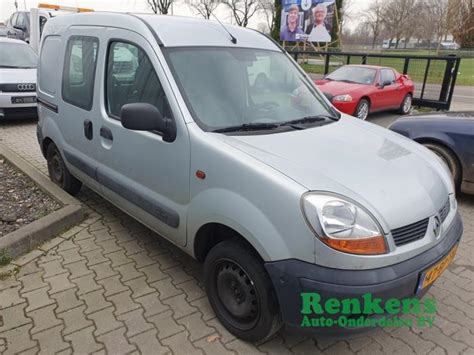 Renault Kangoo Express 1 5 dCi 60 Épave 2004 Argenté