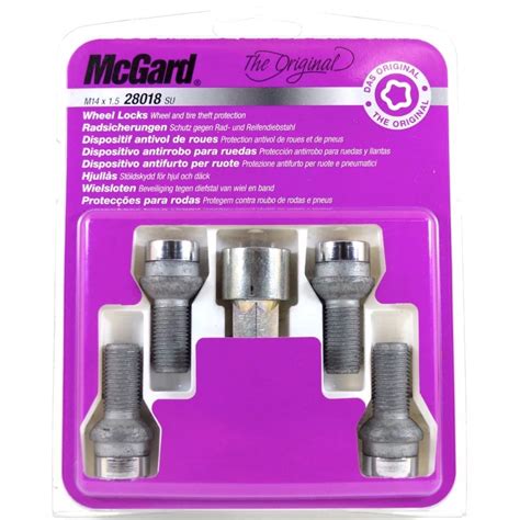 Trava Porca Parafuso Antifurto Para Rodas Mcgard 28018 No Shoptime