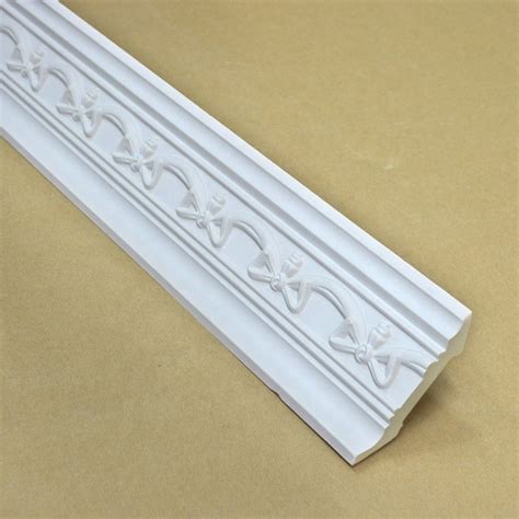 Light Weight Fire Proof Pu Carved Crown Molding Mm Cornice China