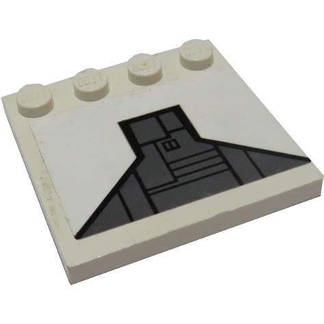 Lego Tile X With Studs On Edge With Triangle Sticker