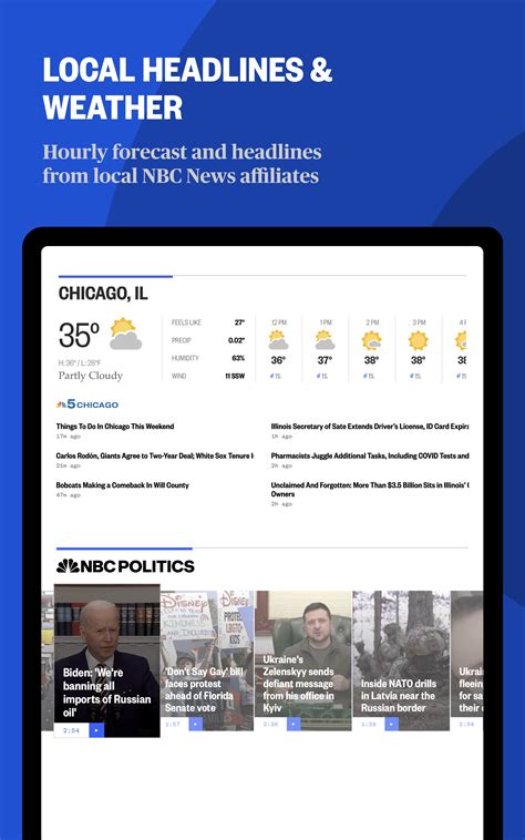 NBC News Breaking News US News Live Video Amazon Es Appstore For