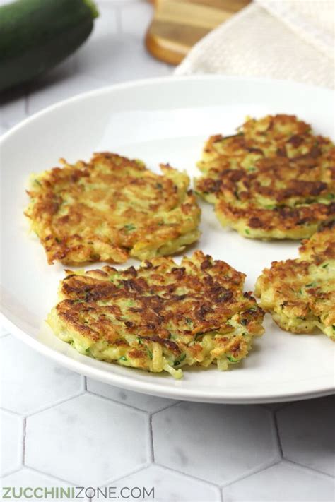 Zucchini Potato Pancakes Zucchini Zone