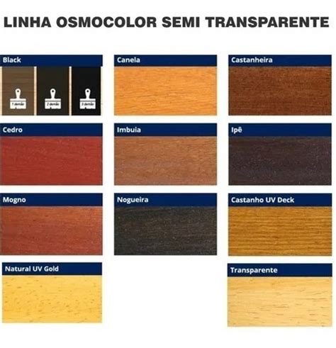 Osmocolor Stain Verniz Montana Transparente 18 Litros Parcelamento