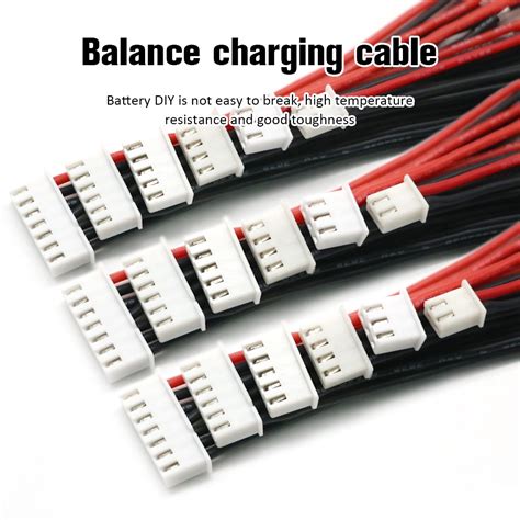 10 Pcs 1S 2S 3S 4S 5S 6S Lipo Battery Balance Charger Cable IMAX B6