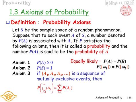 PPT Chapter 1 Axioms Of Probability PowerPoint Presentation Free