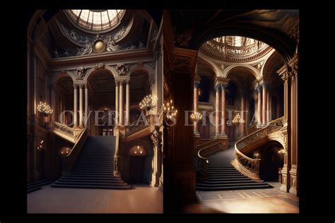 Palais Garnier Interior Digital Backdrops, Maternity Backdrop Overlays ...