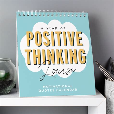 Desk Calendar Positive Quotes - Carlin Felicle