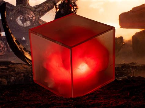 Avengers And Captain Marvel Tesseract Scale Replica Prop Etsy