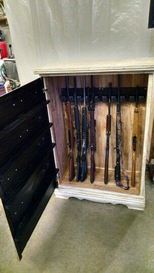 Diy Hidden Gun Cabinet Bookcase Plans