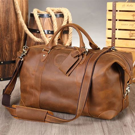 Womens Leather Duffle Bags Old Town Leather Goods