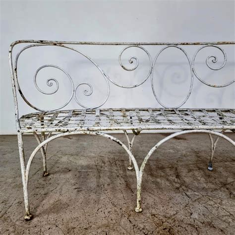 Metal Garden Bench