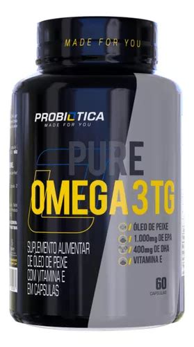 Suplemento Probi Tico En C Psulas Puras De Omega Tg Vitaminas En