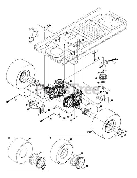 Cub Cadet Rzt S46 17wrcbdt010 Cub Cadet 46 Rzt Zero Turn Mower 2014 Drive System Parts