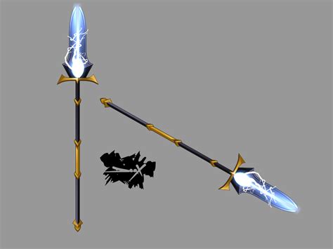 Dark Lightning Spear by DeaxAQW on DeviantArt