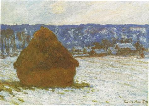 Claude Monet S Haystacks Impressionistarts