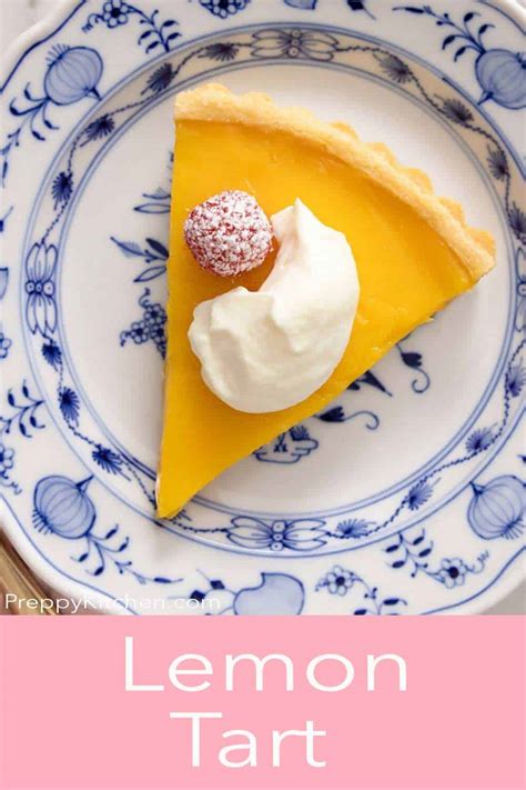 Lemon Tart Preppy Kitchen