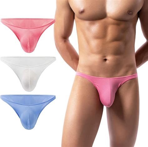 SEAUR Mens Bulge Bikini Briefs Low Rise Pouch India Ubuy