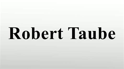 Robert Taube YouTube