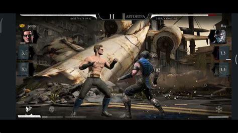 Mortal Kombat Mobile Raiden Johny Cage Cassie Cage Youtube