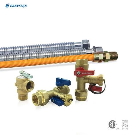 Easyflex Tankless Water Heater Kit With In Fip Service Valves Pr