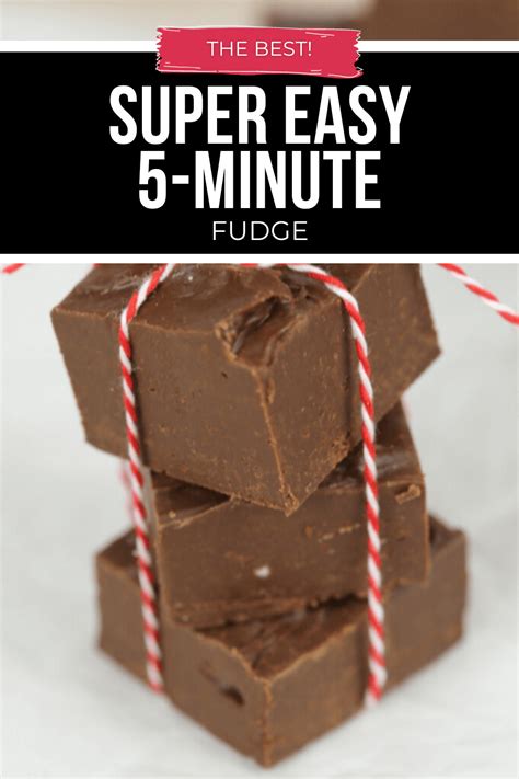 5 Minute Fudge It Is A Keeper