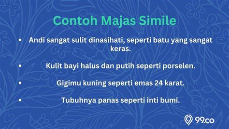 Contoh Majas Simile Lengkap Dan Pengertiannya