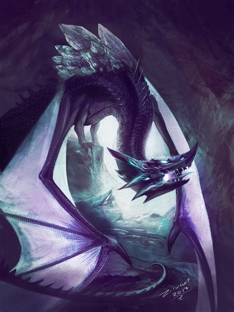 Corrupt Crystal Dragon By Zilvart On Deviantart