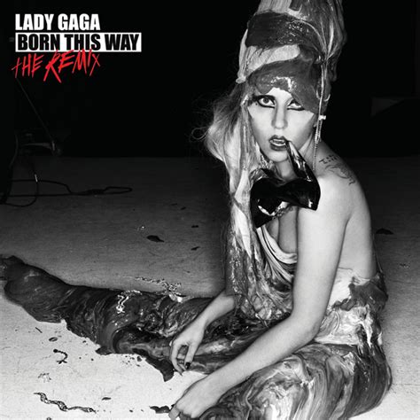 Born This Way The Remix Official Album Cover Lady Gaga Photo