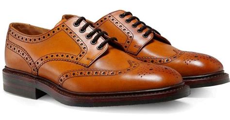 Loake Loake Chester Brogue In Brown For Men Lyst UK