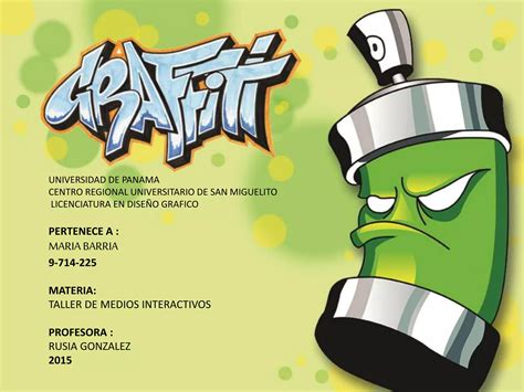 Historia Del Graffiti Ppt