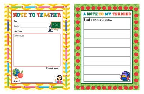 Back To School Teacher 10 Free Pdf Printables Printablee