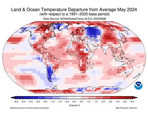 Noaa May Was Earths Warmest May On Record Climate And