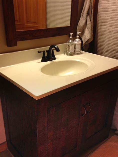 Quarter Sawn Oak Bathroom Cabinets Cabinets Matttroy