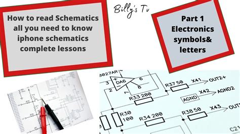 How To Read Schematics Reading Schematics Iphone Lesson Youtube