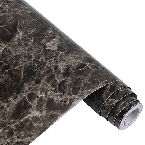 Self Adhesive Kitchen Worktop Covering Vinyl Wrap Cupboard Door Marble Stickers Ebay