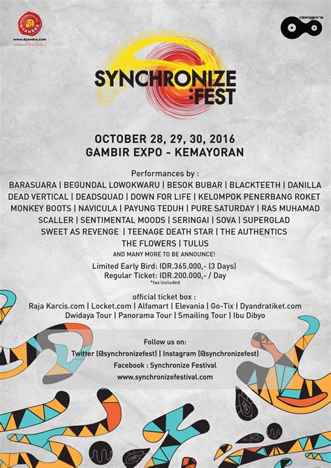 Rhoma Irama Apresiasi Synchronnize Fest 2016