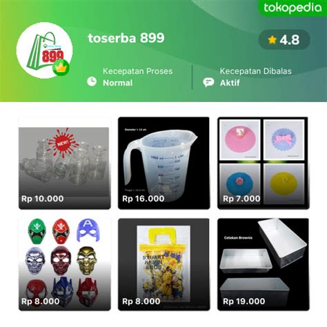 Toko Toserba 899 Online Produk Lengkap And Harga Terbaik Tokopedia