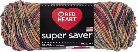 Amazon.com: Red Heart Yarn Red Heart Super Saver Yarn 0303 Painted Desert