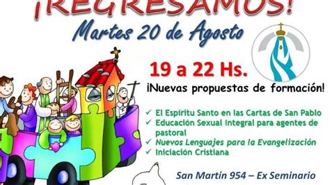 Reinician las actividades en la Escuela de Formación para Laicos