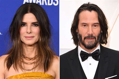 Keanu Reeves Sandra Bullock Almost Reunited On Bullet Train Director