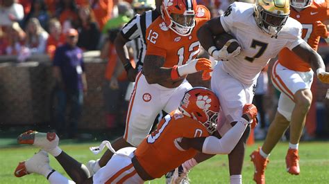 Photos Notre Dame Football Heads To Death Valley For Battle Clemson