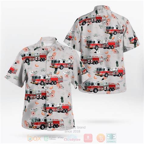 City Of Atlanta Fire Rescue Department Hawaiian Shirt - HomeFavo