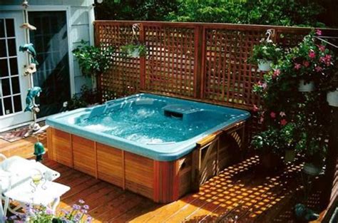 10 Backyard Hot Tub Privacy Ideas Decoomo