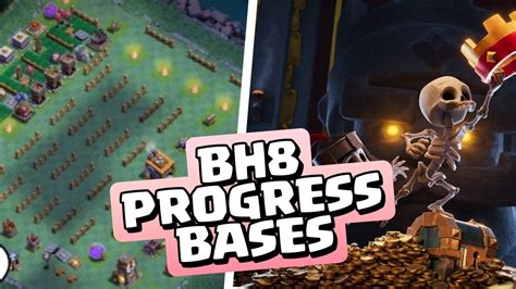 Builder Hall Progress Base With Copy Link Coc Bh Upgrade Base