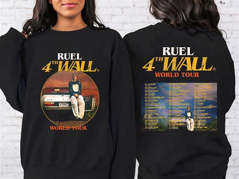 4th Wall Album Ruel 4th Wall World Tour 2023 Png Ruel 4th Etsy